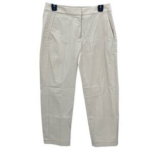 J Crew Pants Womens 6 Petite Beige Khaki Kate Dress Crop Stretch Office‎ Work